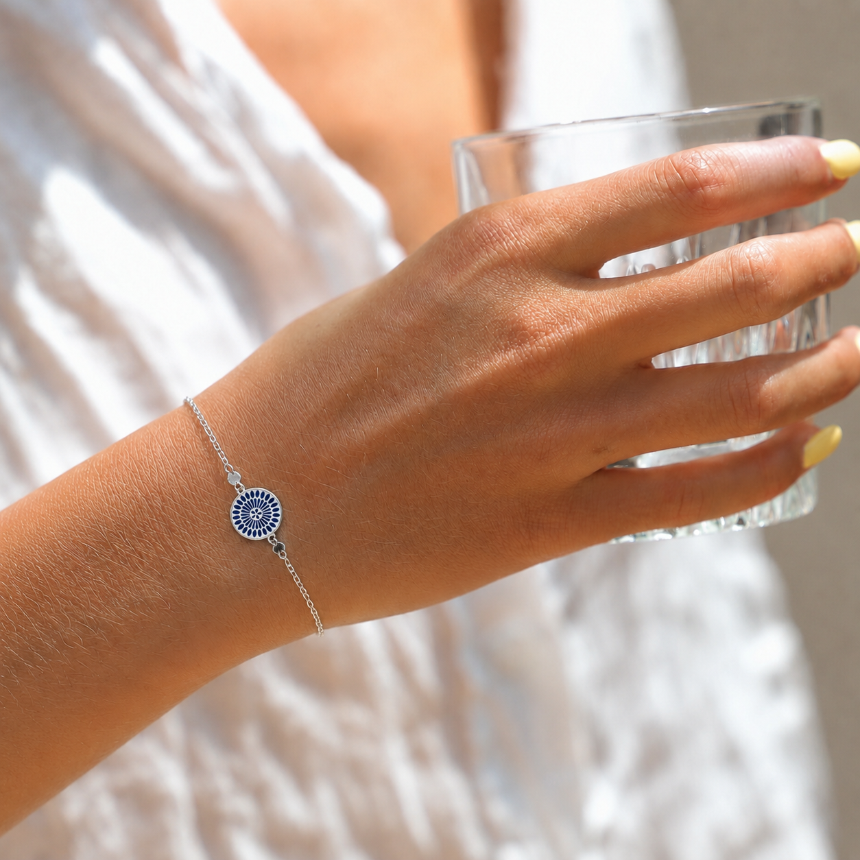 BRACELET SAKURA BLEU Skalli-Paris