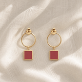 BOUCLES D'OREILLES BOHEME CORAIL SKALLI
