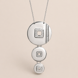 GRAND COLLIER FENG SHUI ARGENT 925 Skalli-Paris
