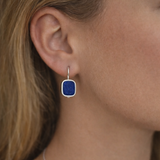 BOUCLES D'OREILLES MYKONOS ARGENT 925 LAPIS LAZULI SKALLI