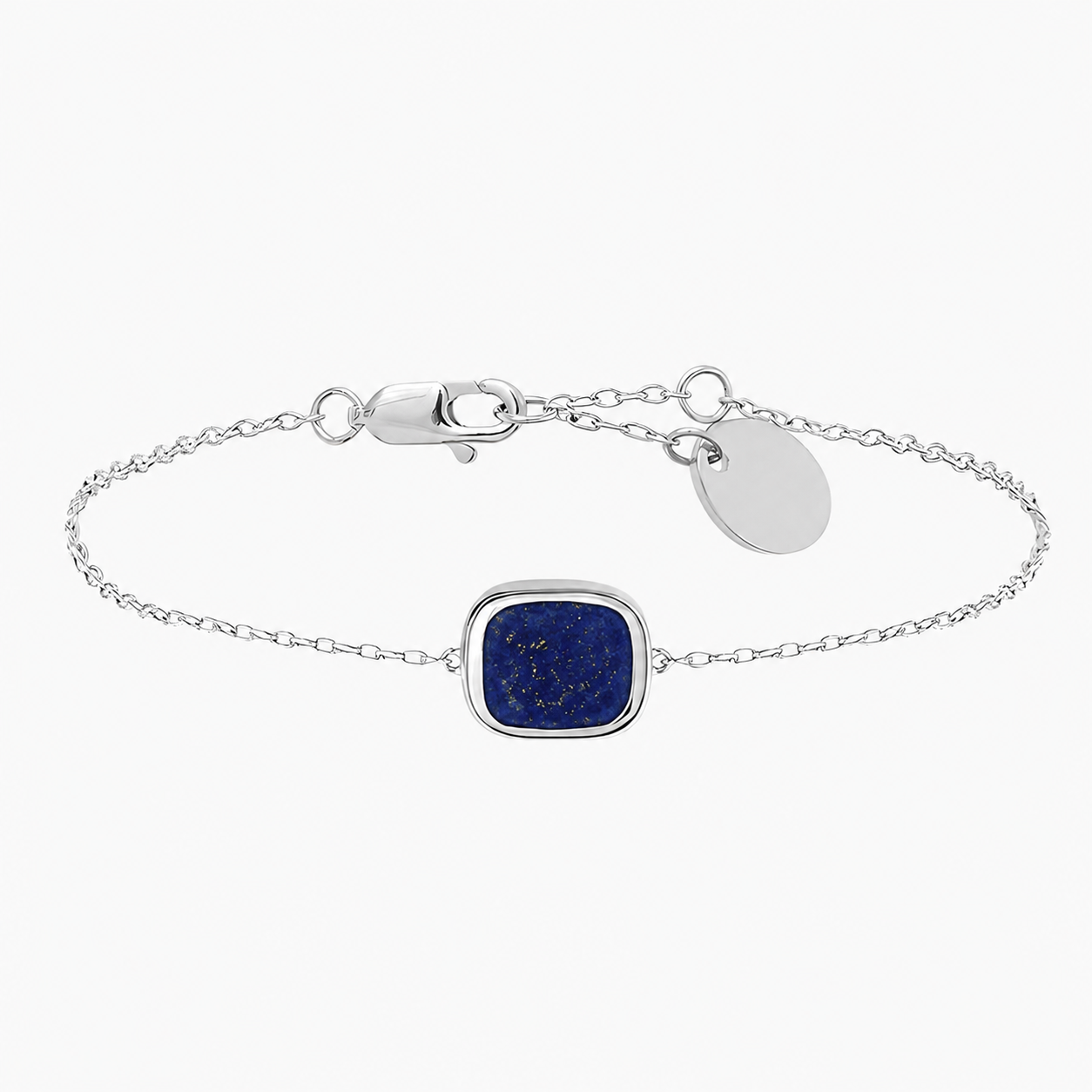BRACELET MYKONOS - ARGENT 925 LAPIS LAZULLI SKALLI