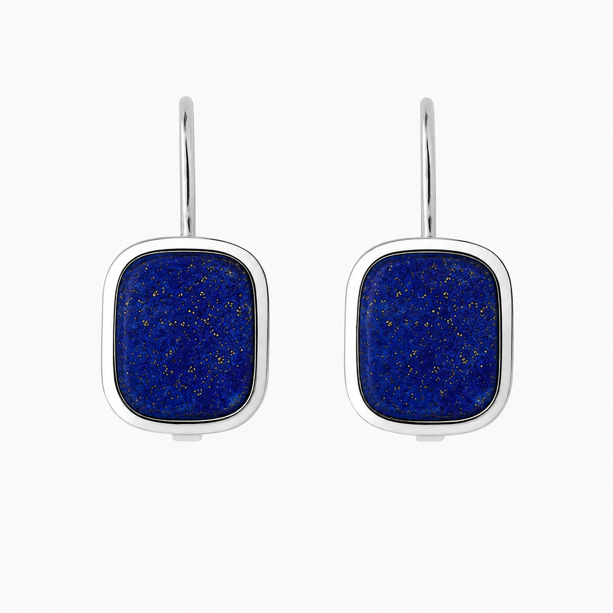BOUCLES D'OREILLES MYKONOS ARGENT 925 LAPIS LAZULI SKALLI