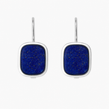 BOUCLES D'OREILLES MYKONOS ARGENT 925 LAPIS LAZULI SKALLI