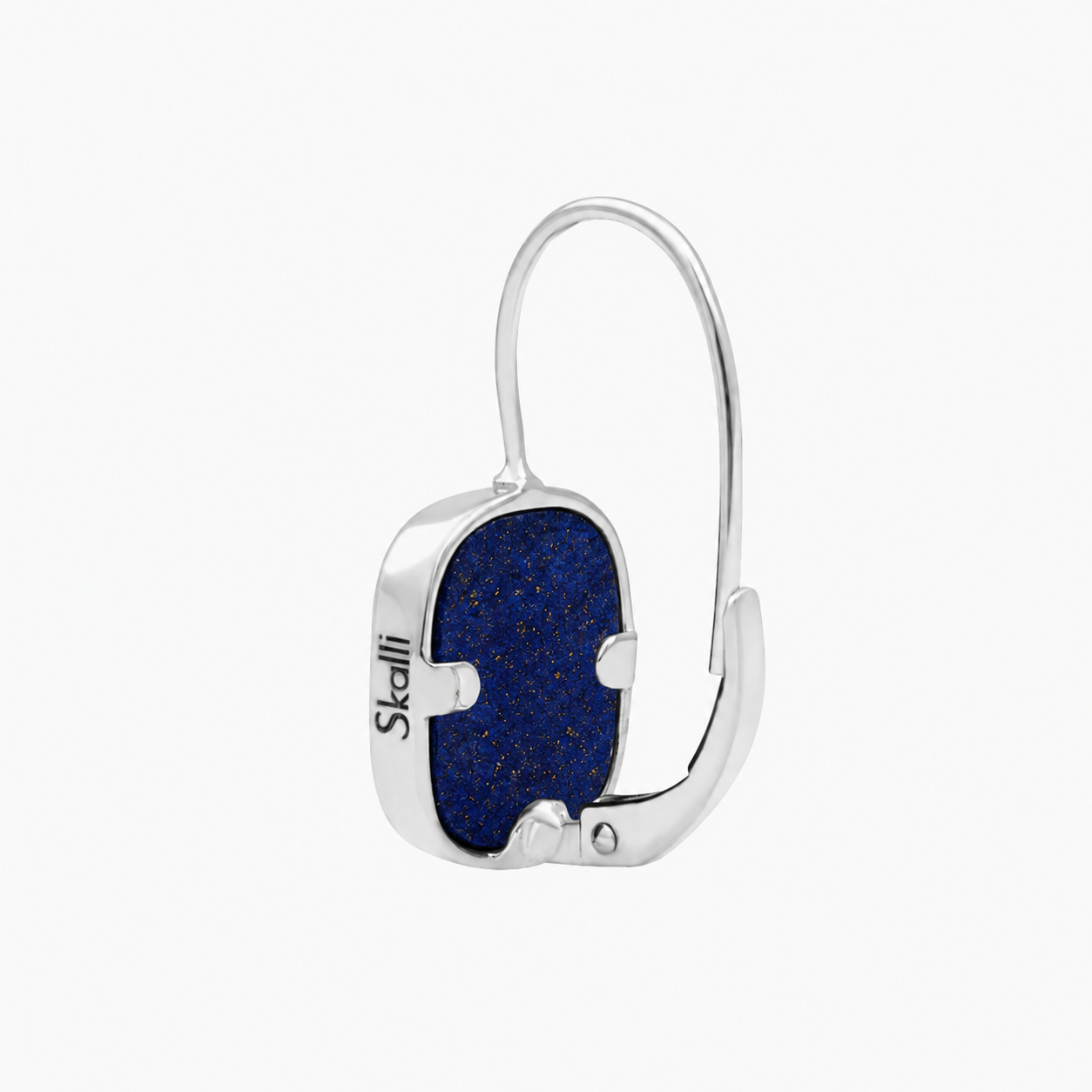BOUCLES D'OREILLES MYKONOS ARGENT 925 LAPIS LAZULI SKALLI