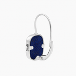 BOUCLES D'OREILLES MYKONOS ARGENT 925 LAPIS LAZULI SKALLI