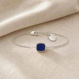 BRACELET MYKONOS - ARGENT 925 LAPIS LAZULLI SKALLI