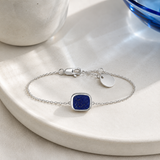 BRACELET MYKONOS - ARGENT 925 LAPIS LAZULLI SKALLI