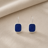 BOUCLES D'OREILLES MYKONOS ARGENT 925 LAPIS LAZULI SKALLI