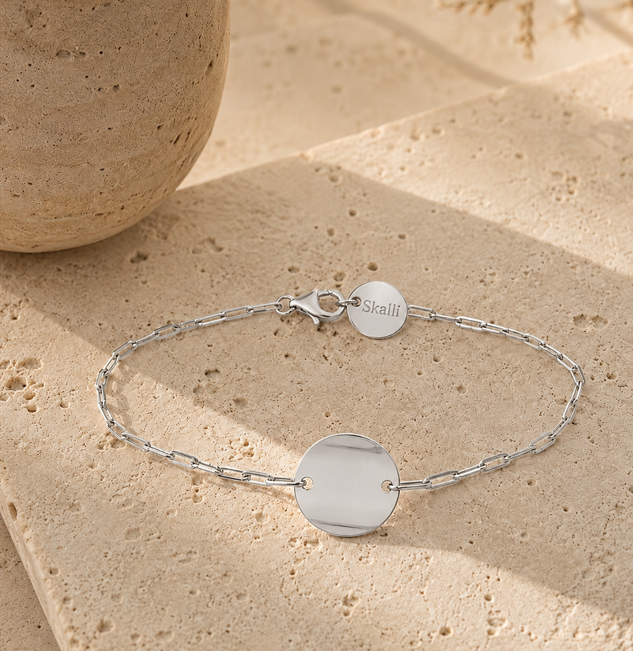 BRACELET CHIPS ARGENT 925 SKALLI