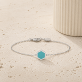 BRACELET HONEY ARGENT 925 TURQUOISE Skalli-Paris