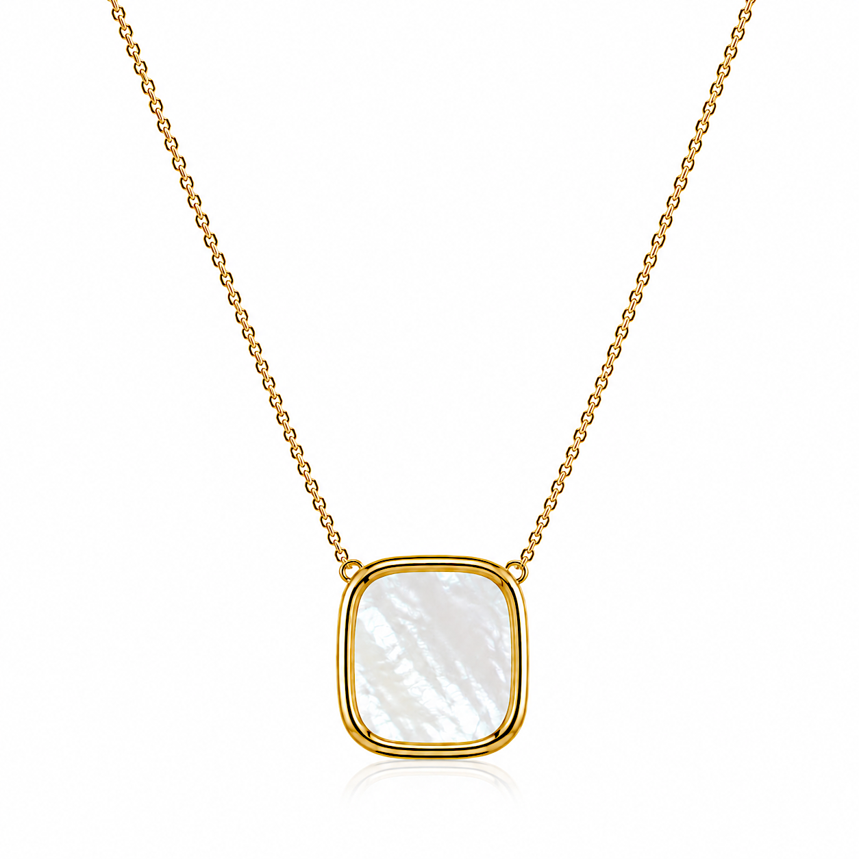 Collier MYKONOS 20mm Nacre Skalli-Paris