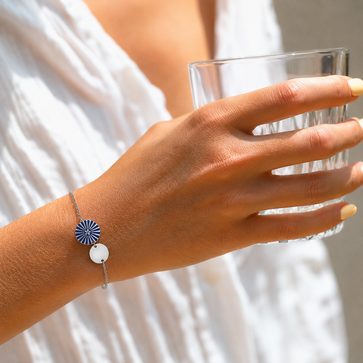 BRACELET KIMIKO BLEU MARINE SKALLI