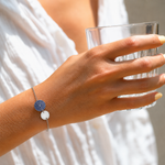 BRACELET KIMIKO BLEU MARINE SKALLI