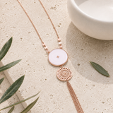 COLLIER LONG SAKURA BLANC SKALLI