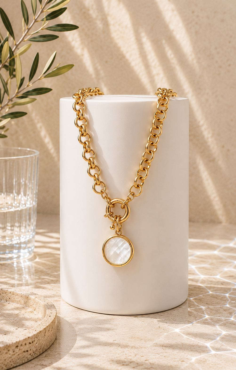 COLLIER JUMBO MYKONOS JASERON FERMOIR BOUÉE Skalli-Paris