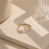 BAGUE HONEY NACRE SKALLI