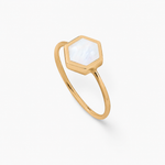 BAGUE HONEY NACRE SKALLI
