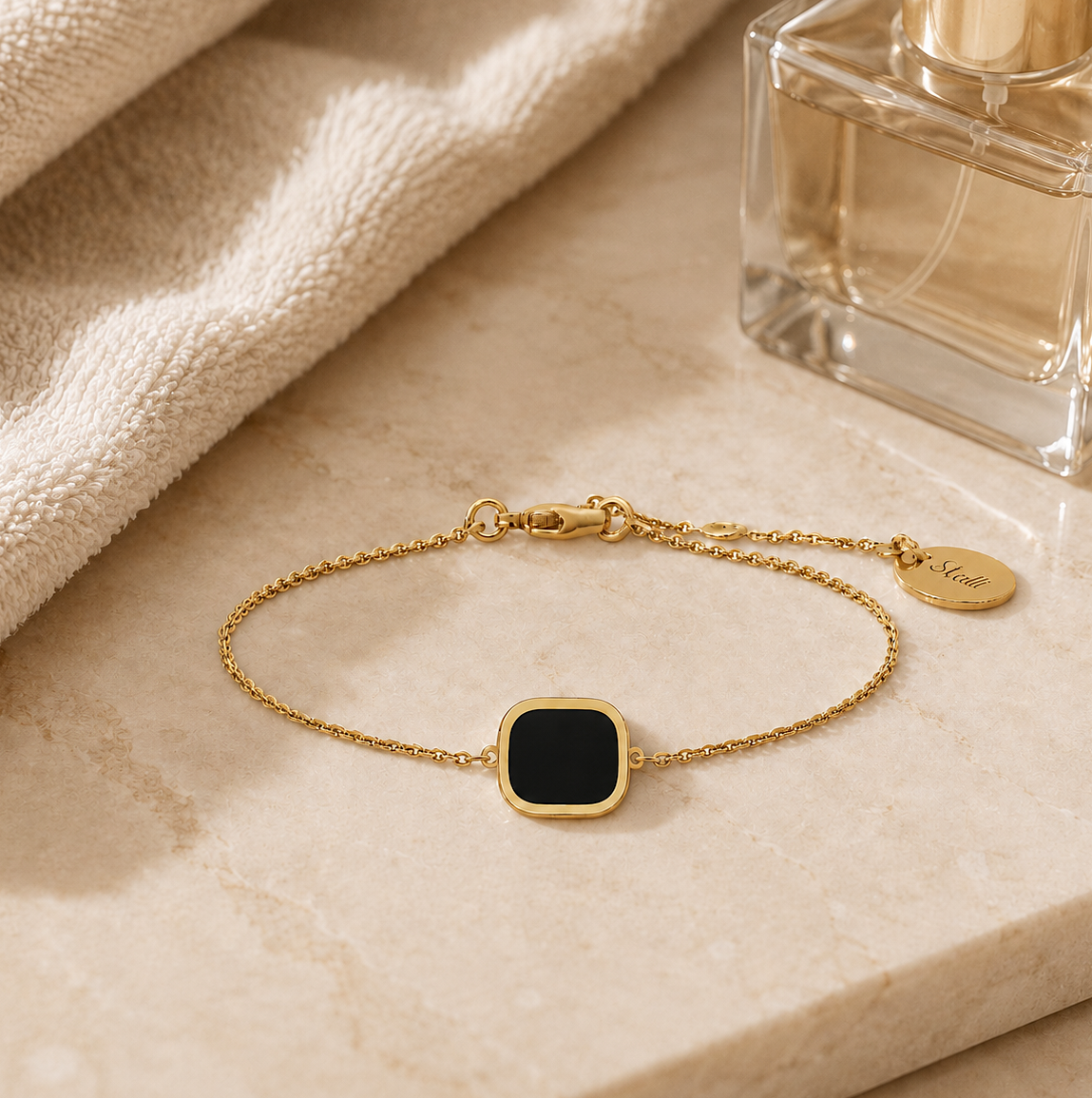 BRACELET MYKONOS ONYX SKALLI