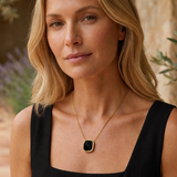 GRAND COLLIER MYKONOS ONYX SKALLI