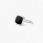 Petite Bague MYKONOS - argent 925 onyx SKALLI