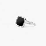 Petite Bague MYKONOS - argent 925 onyx SKALLI