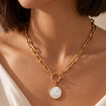 COLLIER FORCAT MYKONOS NACRE Skalli-Paris