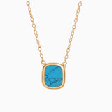 Petit collier MYKONOS turquoise Skalli-Paris