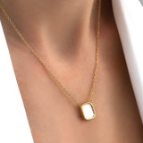 Petit collier MYKONOS - nacre SKALLI