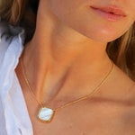 Collier Mykonos 20mm Nacre Skalli-Paris
