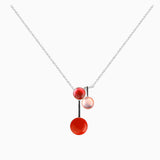 Collier SMARTIES peau rouge