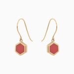 BOUCLES D'OREILLES HONEY CORAIL Skalli-Paris