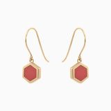 BOUCLES D'OREILLES HONEY CORAIL Skalli-Paris