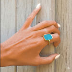 BAGUE MYKONOS TURQUOISE Skalli-Paris