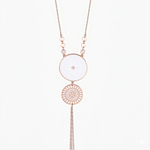 COLLIER LONG SAKURA BLANC SKALLI