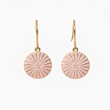 Petites boucles d'oreilles KIMIKO ROSE POUDRÉE Skalli-Paris