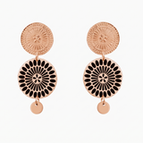 BOUCLES D'OREILLES SAKURA NOIRE SKALLI