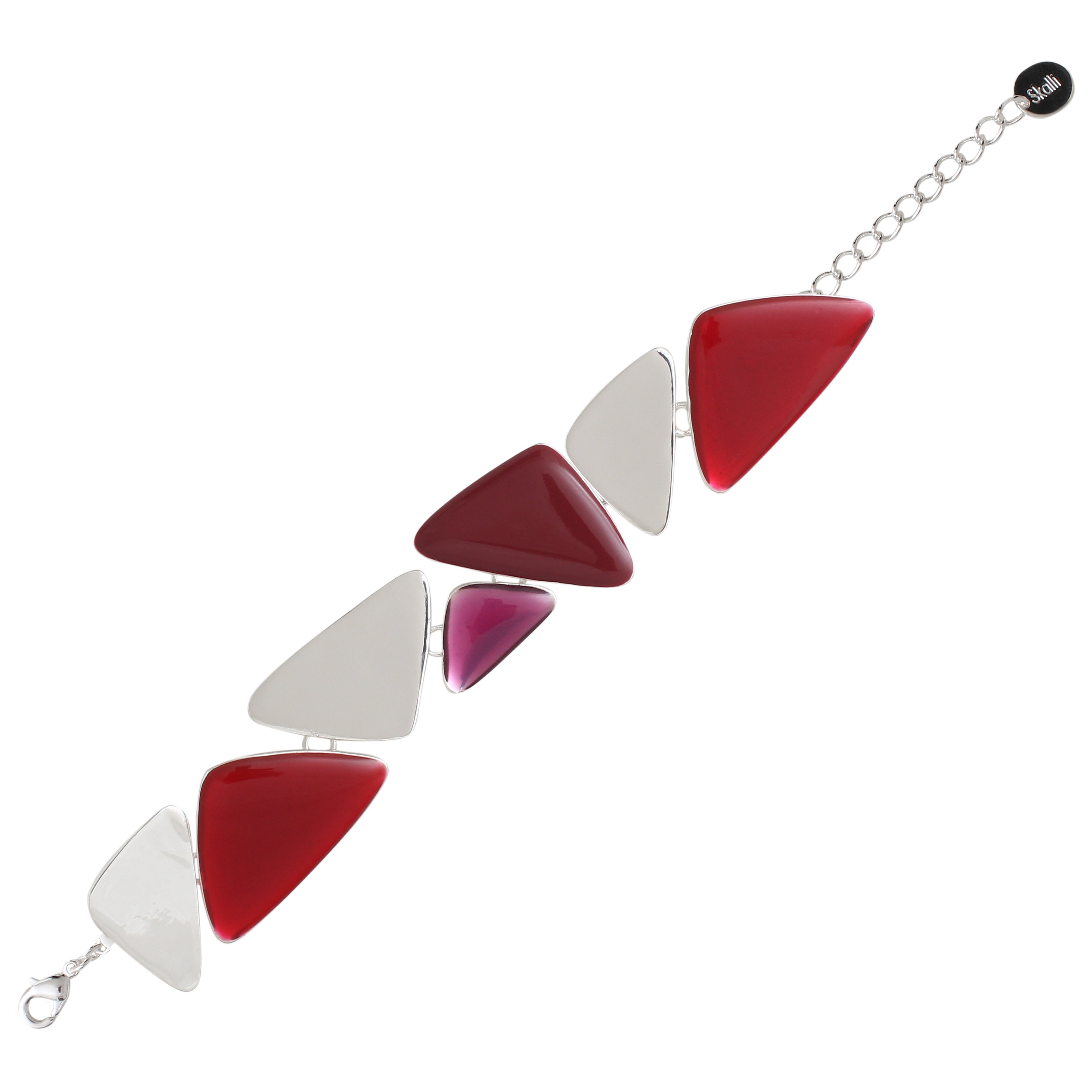 Bracelet GOUACHE red skin Skalli-Paris