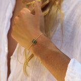 Bracelet BALANCELLE - Perle de Malachite