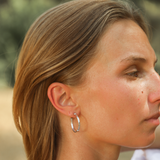 Boucles d’oreilles TALISMAN - Créoles - Argent