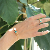 Bracelet HONEY - Malachite