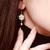 Boucles d'oreilles ANDALOUSE - Blanche