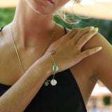 Bracelet Pampille Chips - Argent