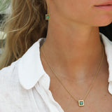 Collier BALANCELLE - Perle en Malachite