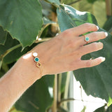 Bague HONEY - Malachite