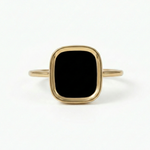 PETITE BAGUE MYKONOS ONYX SKALLI