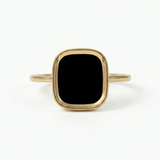 PETITE BAGUE MYKONOS ONYX SKALLI
