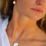 Collier Mykonos 20mm Nacre Skalli-Paris