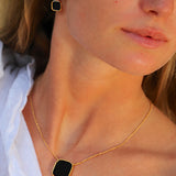 GRAND COLLIER MYKONOS ONYX SKALLI