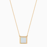 Collier BOHEME plaqué or - nacre