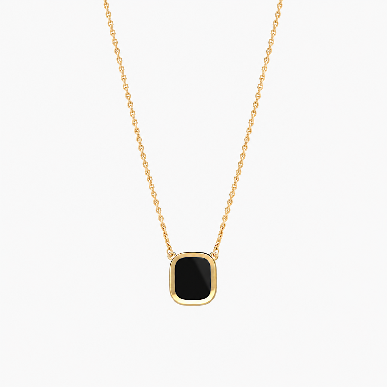 Petit collier MYKONOS onyx Skalli-Paris